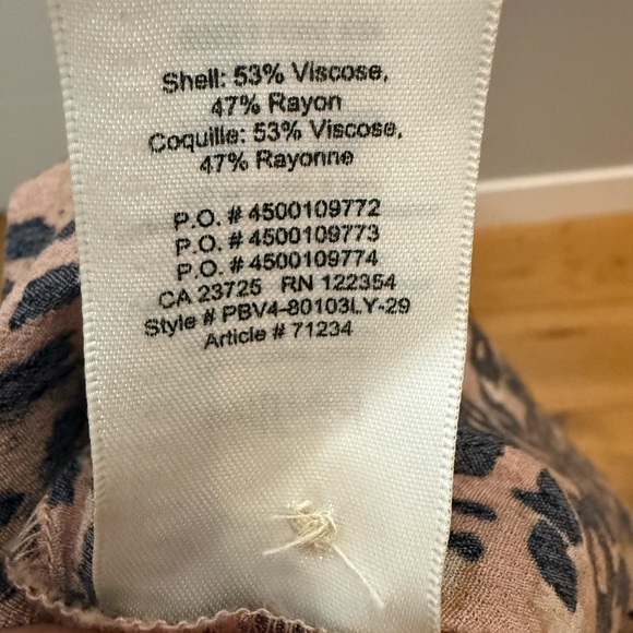 Aritzia leopard print shirt dress, XXS - Picture 9 of 9